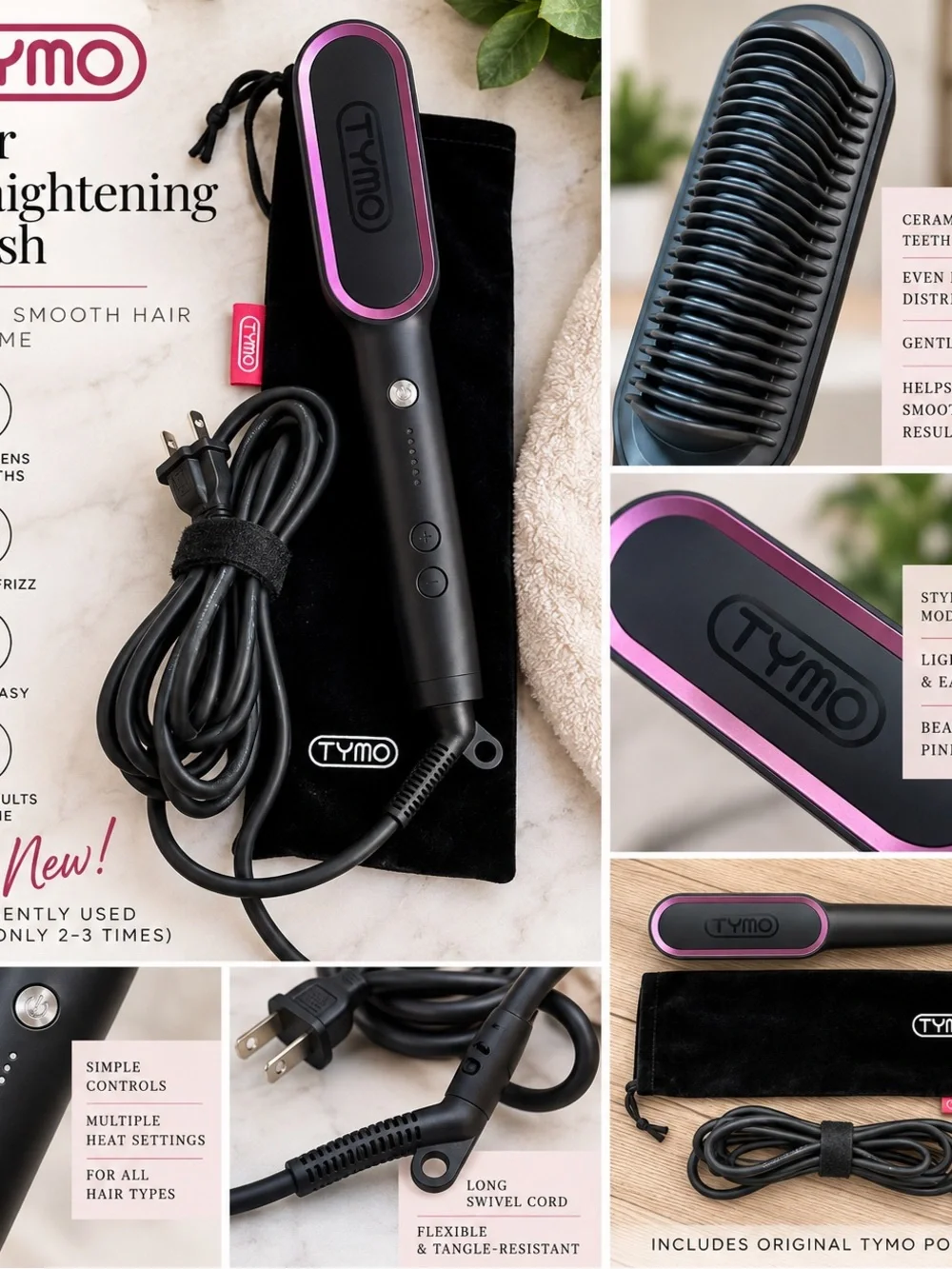 Tymo ring pink